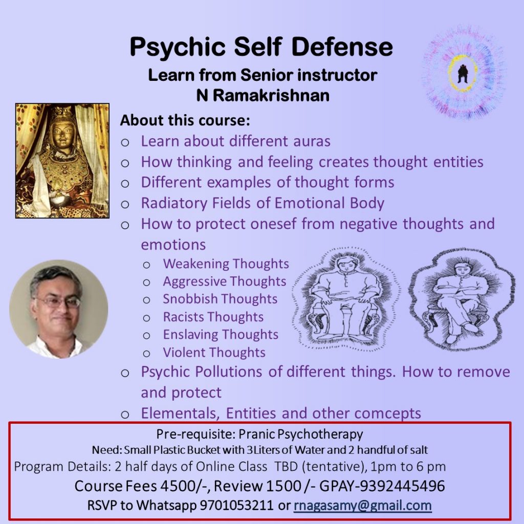 Psychic Self Defense for Office and Home